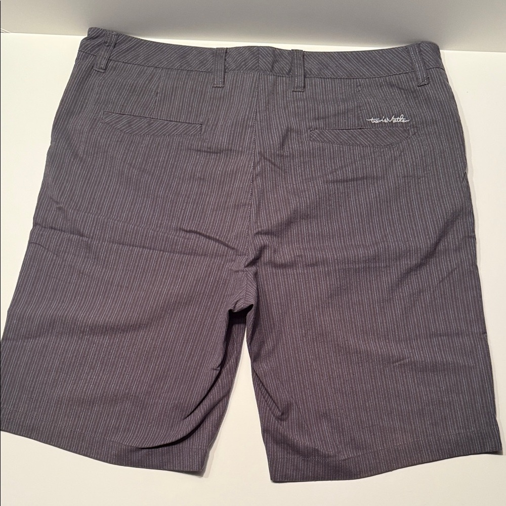 Travis Mathew Men's Gray Striped Shorts - Picture 4 of 6